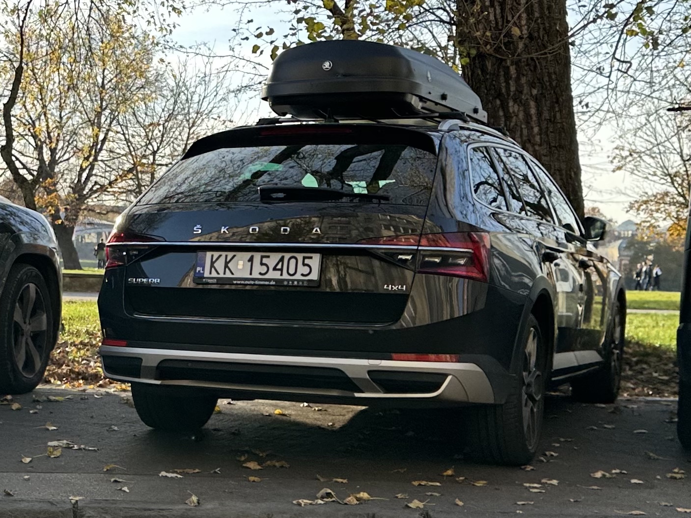 KK 15405, Skoda Superb 3rd gen Scout (B8/3V5), facelift, 2019–2023