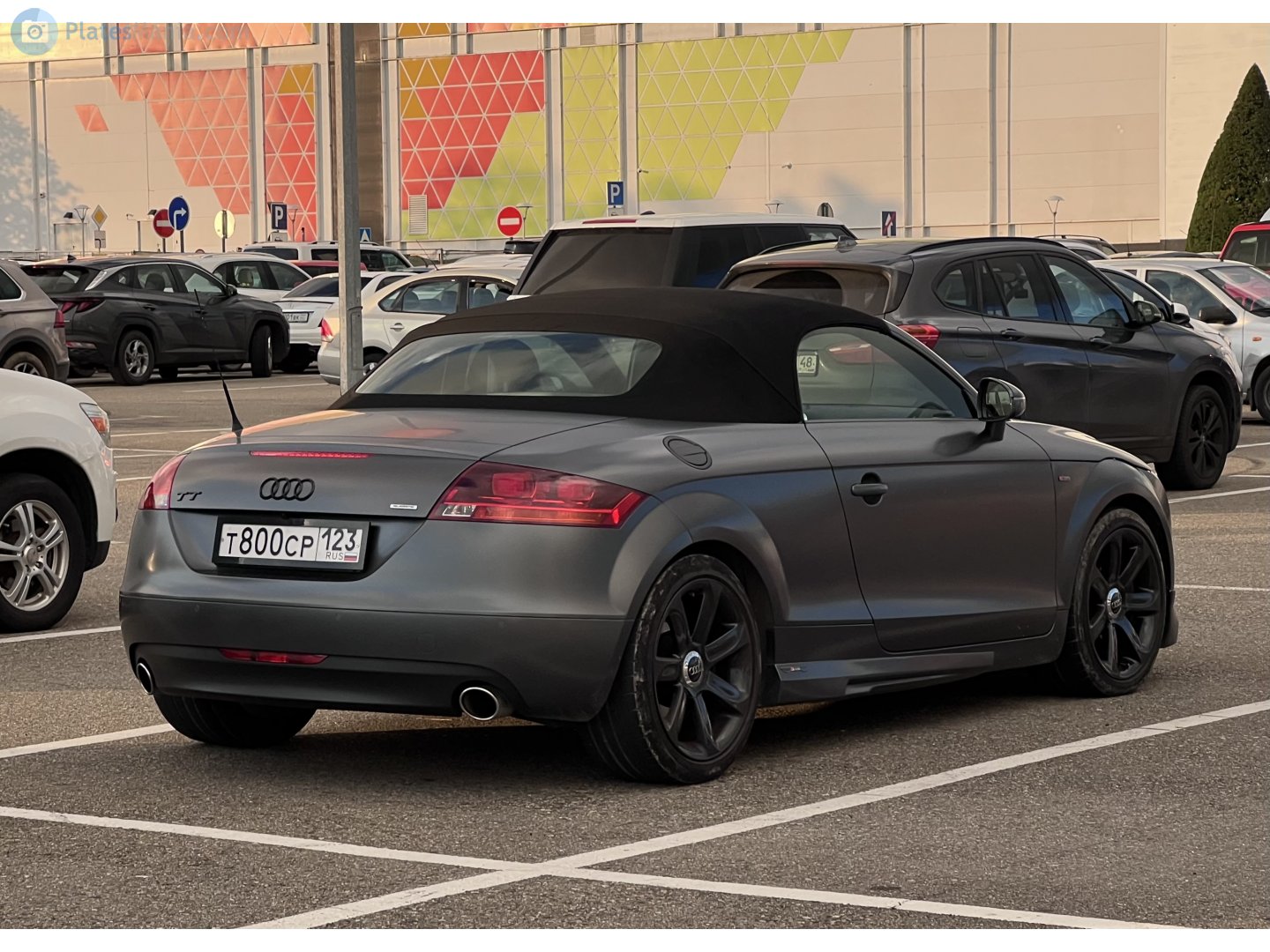 т 800 ср 123, Audi TT 2nd gen Roadster (8J9), 2007–2014