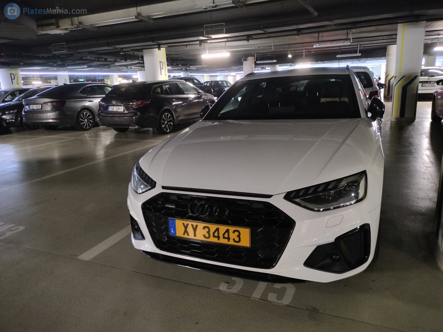 XY 3443, Audi A4 5th gen Avant (B9.5/8W5/8WD), facelift, 2019–