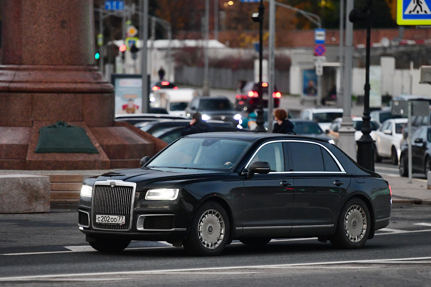с 202 оо 77, Aurus Senat S600 Sedan, 2018–2024