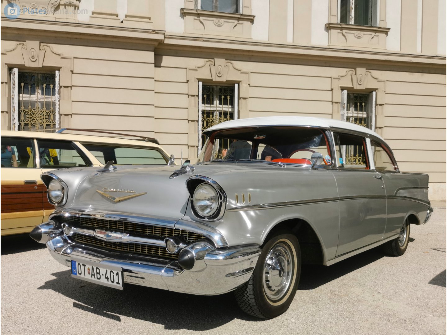 OT AB-401, Chevrolet Bel Air 2nd gen 1957 2-door Sedan (2402; A-body), 2nd facelift, 1956–1957