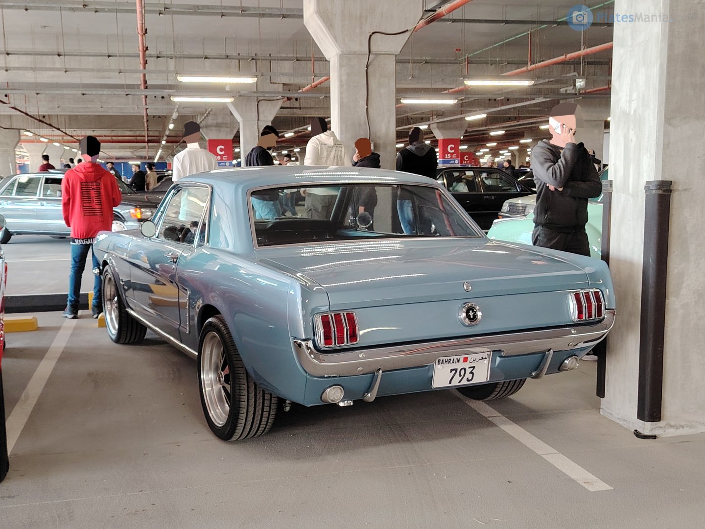 793, Ford Mustang 1st gen 2-door Hardtop Coupé (65), 1964–1970