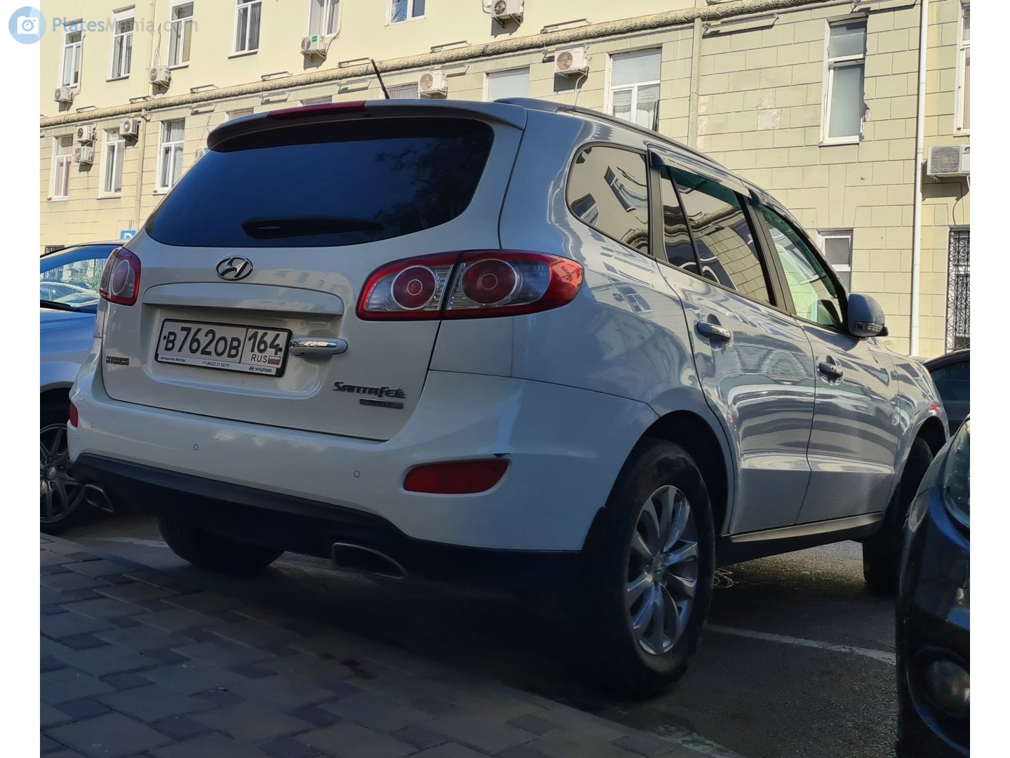 в 762 ов 164, Hyundai Santa Fe 2nd gen (CM), facelift, 2009–2012