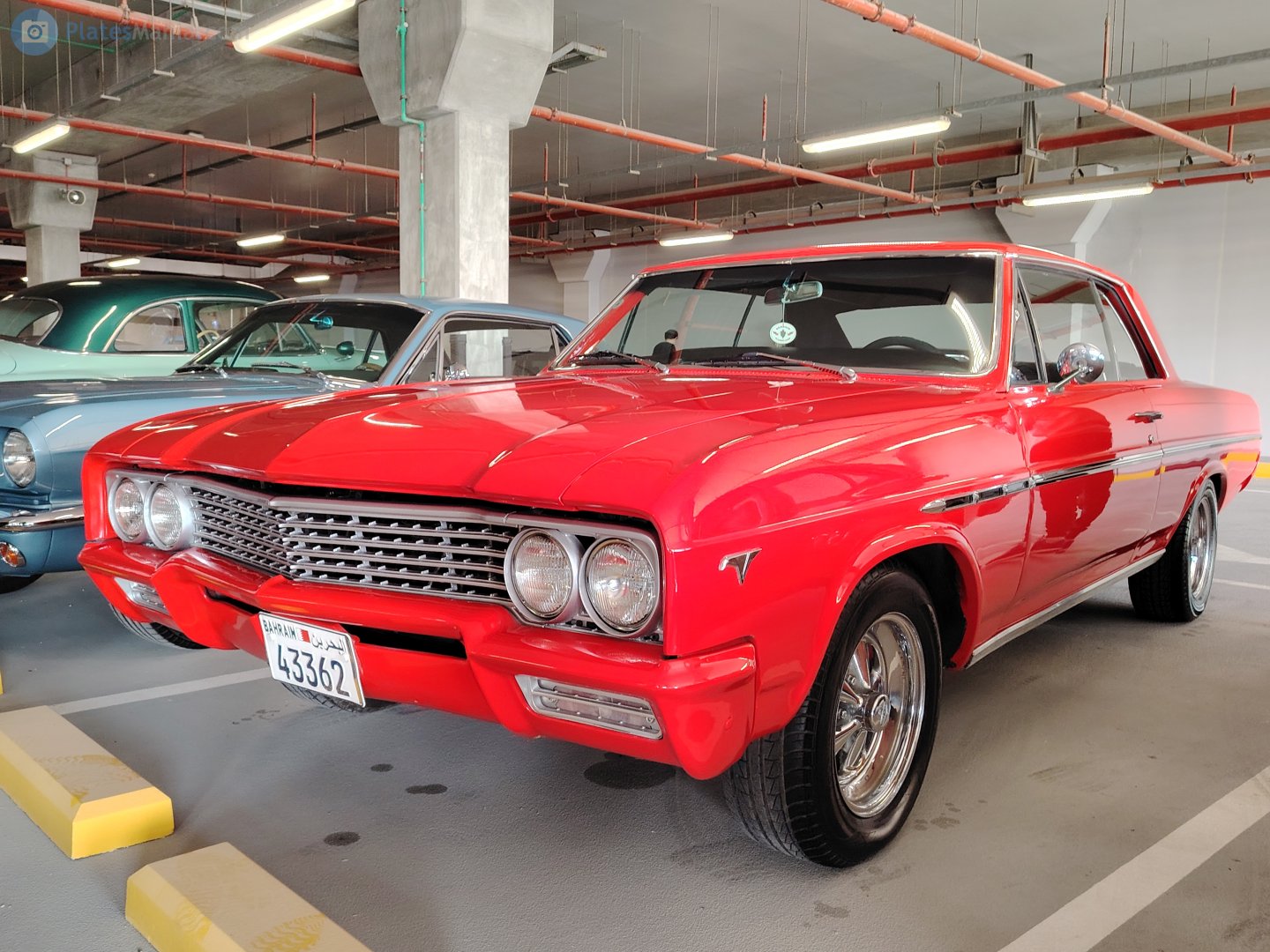 43362, Buick Skylark 2nd gen 1965 Hardtop Coupé (44337/44437; A-body), 1st facelift, 1964–1965