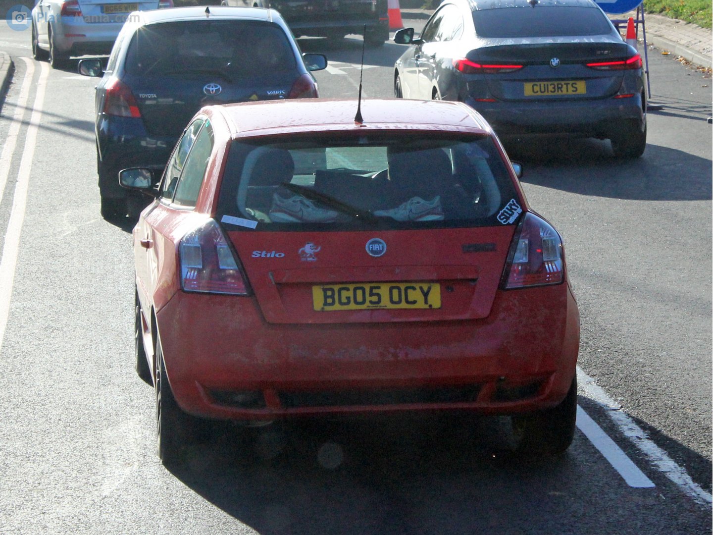 BG05OCY, FIAT Stilo 1st gen 3-door Hatch (192), 2001–2007