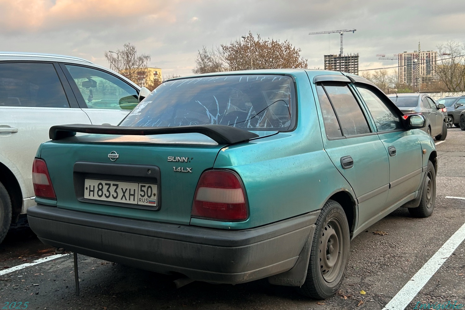 н 833 хн 50, Nissan Sunny 7th gen Sedan (N14; EU-market), 1990–1996