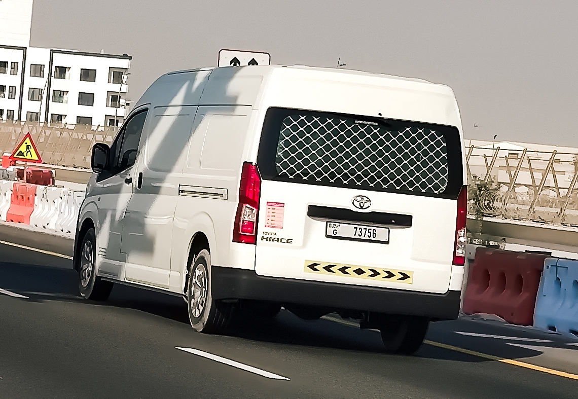 G 73756, Toyota HiAce 5th gen Van (H200), 2004–