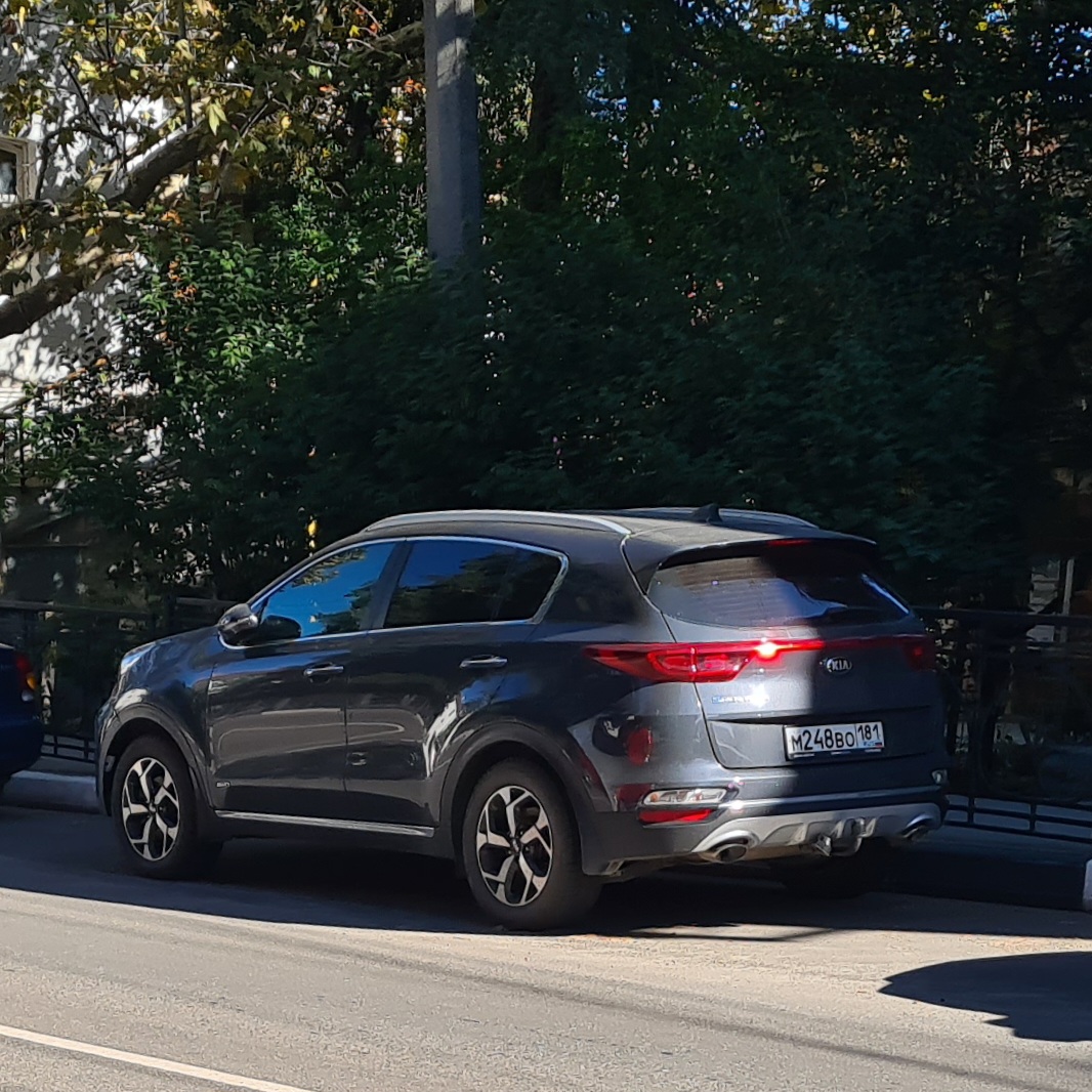 м 248 во 181, Kia Sportage 4th gen (QL), facelift, 2018–2022