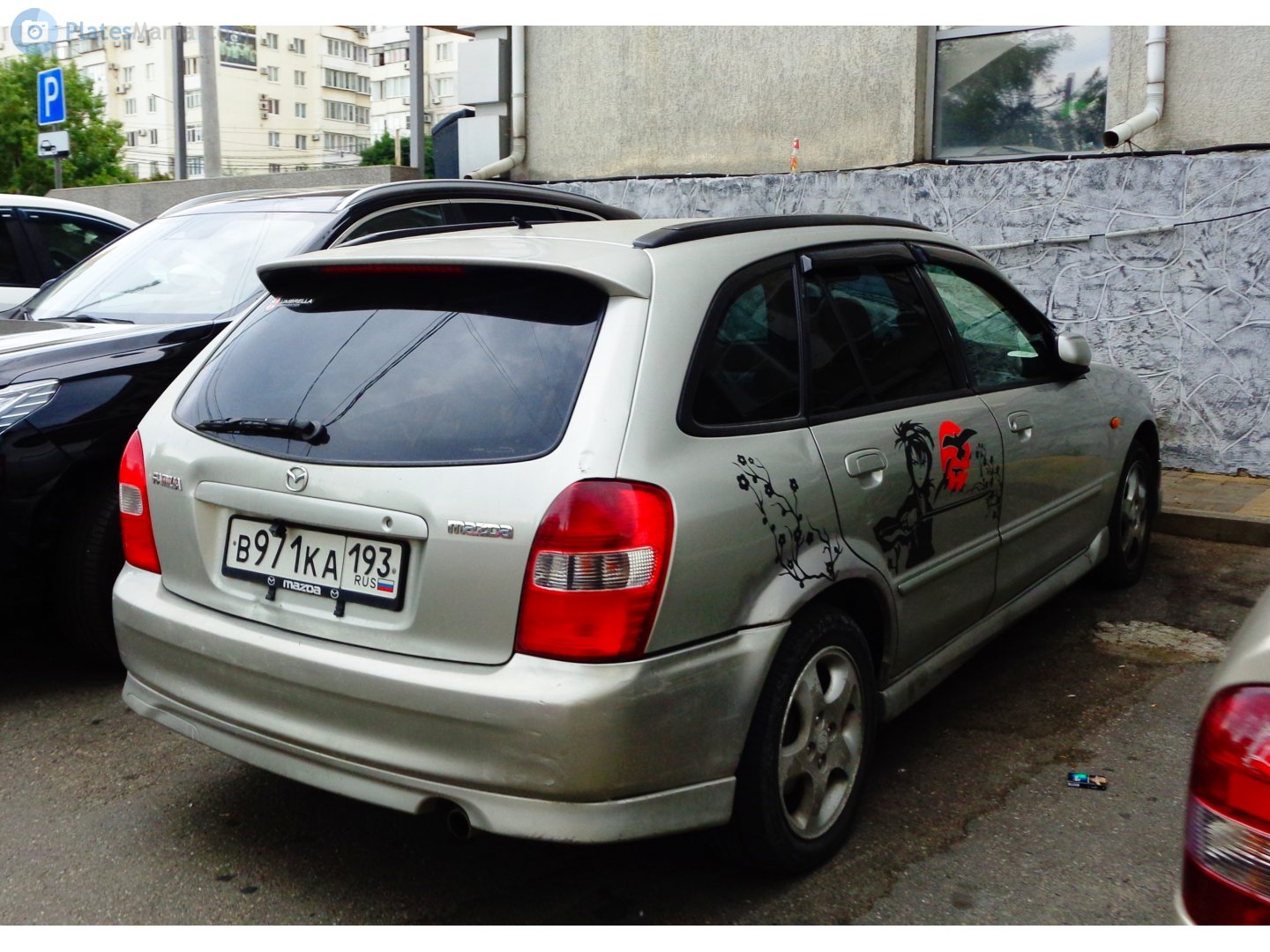 в 971 ка 193, Mazda Familia 8th gen Hatch (BH), 1998–2003