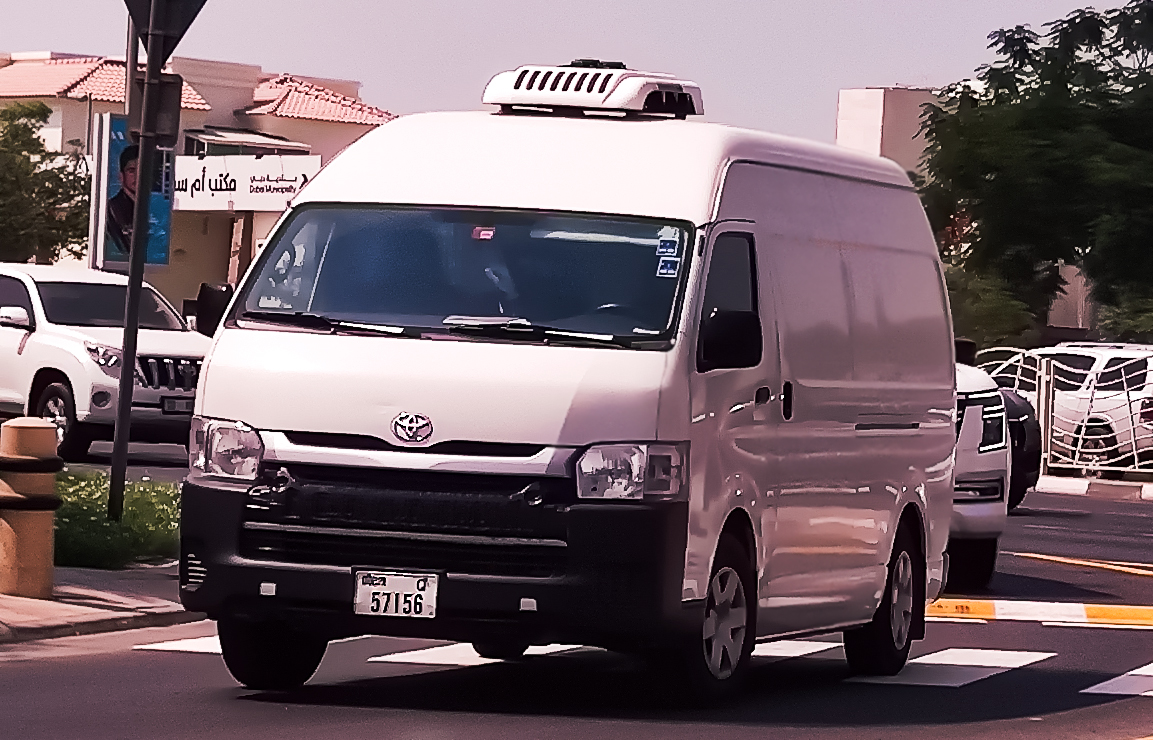 Q 57156, Toyota HiAce 5th gen Van (H200), 2004–