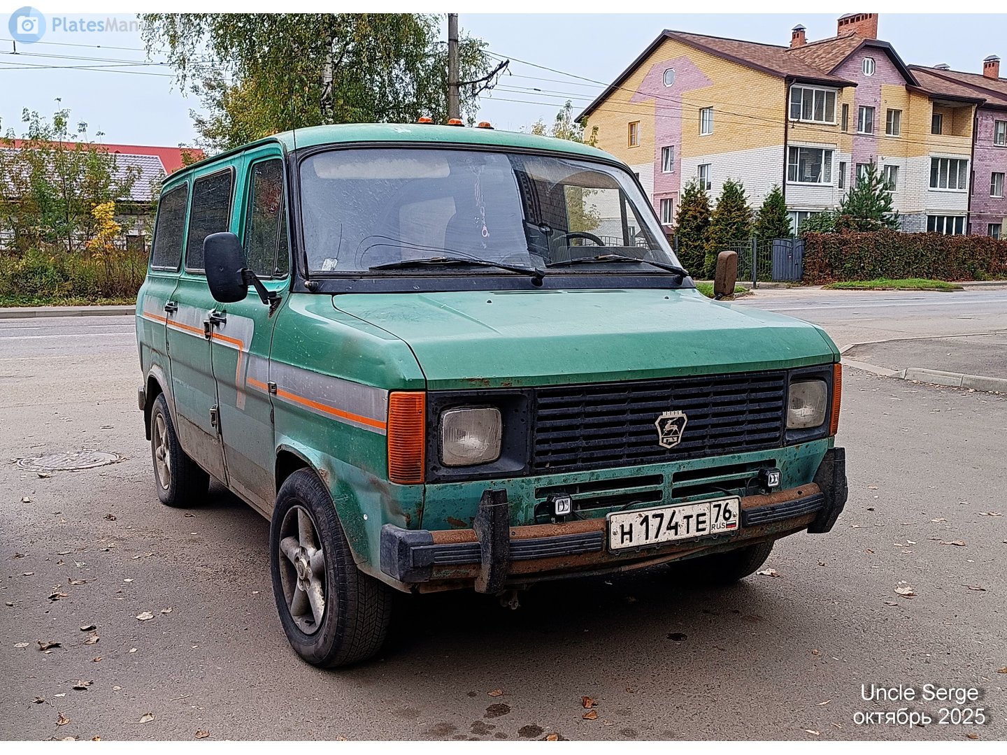 н 174 те 76, Ford Transit 1st gen Van (Mk2), facelift, 1977–1986