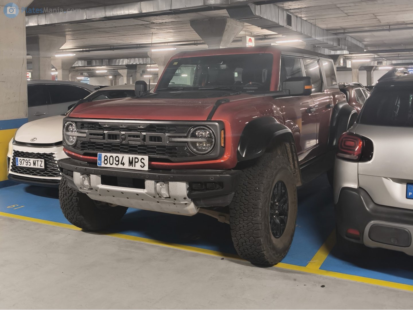 8094 MPS, Ford Bronco 6th gen Raptor (U725), 2022–