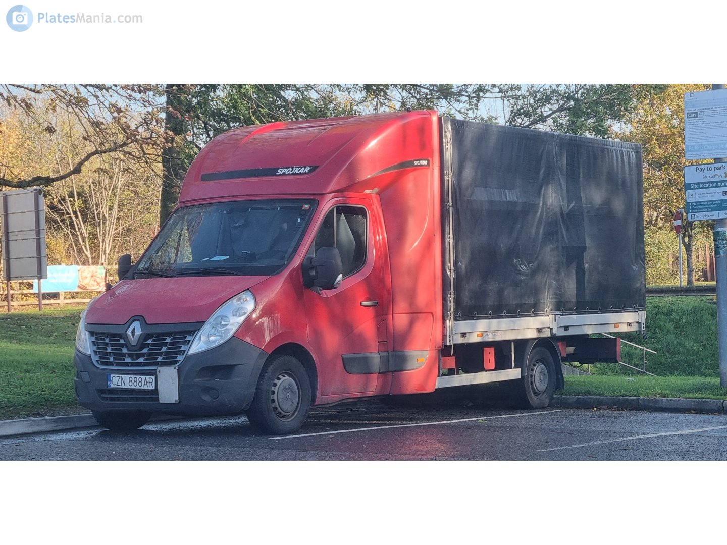 CZN 888AR, Renault Master 3rd gen Single Cab (J62), 2010–2019