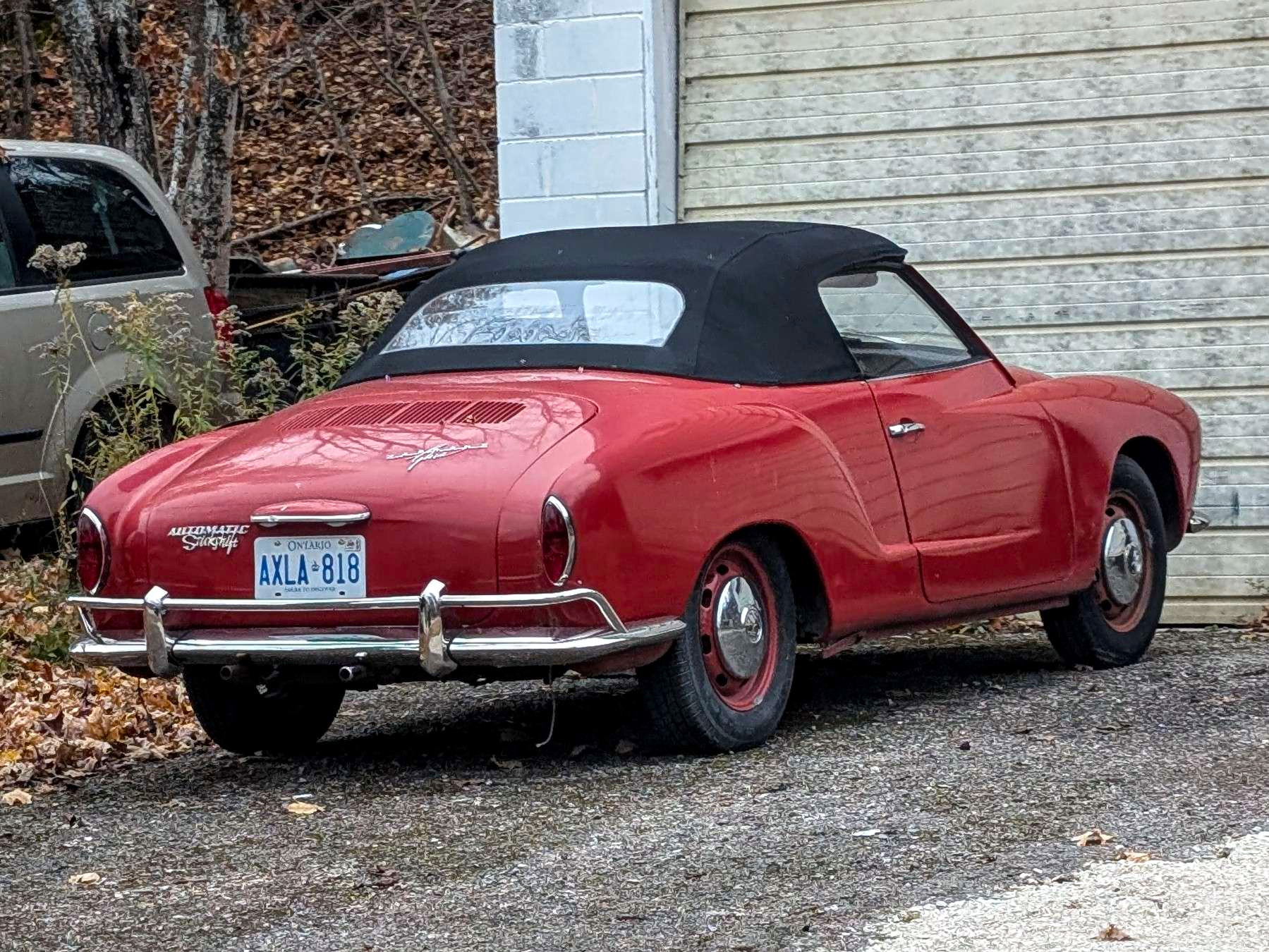 AXLA-818, Volkswagen Karmann-Ghia Convertible (Typ 14), 1957–1974