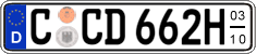 German license plate, Seasonal plates (Oldtimers)