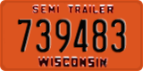Wisconsin, Trailers (123456 / A/B 12345)