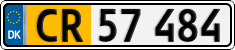 License plate of Denmark, Lower-taxed commercial vehicles