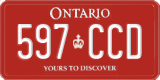Ontario, Diplomatic (123-ABC)