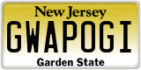 New Jersey, Vanity Plates