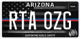 Arizona, Specialty plates
