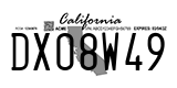 California, Temporary (AB12C34)