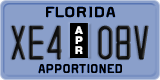 Florida, Apportioned (A12 34B)