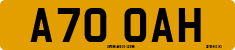 License plate of the United Kingdom, 1983 year system