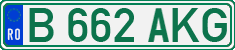 License plate of Romania, Regular plates