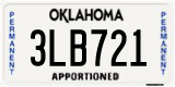 Oklahoma, Apportioned (1AB234)