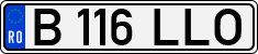 License plate of Romania, Regular plates