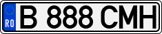 License plate of Romania, Regular plates