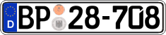 German license plate, Authorities and federal agencies