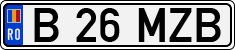 License plate of Romania, Regular plates