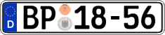 German license plate, Authorities and federal agencies