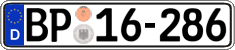 German license plate, Authorities and federal agencies