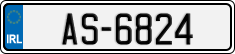 License plate of Ireland, Trailers
