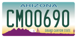 Arizona, Commercial (CA-12345/CA12345)