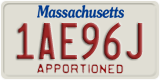 Massachusetts, Apportioned