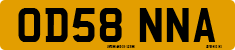 License plate of the United Kingdom, 2001 year system
