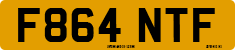 License plate of the United Kingdom, 1983 year system