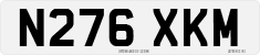 License plate of the United Kingdom, 1983 year system