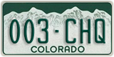 Colorado, 123-ABC