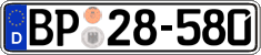 German license plate, Authorities and federal agencies
