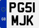 License plate of the United Kingdom, 2001 year system