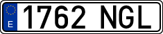 License plates of Spain, Ordinary (2000)