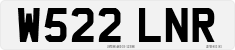 License plate of the United Kingdom, 1983 year system