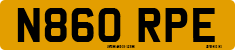 License plate of the United Kingdom, 1983 year system