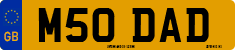 License plate of the United Kingdom, 1983 year system