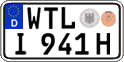 German license plate, Plates for oldtimers (type 