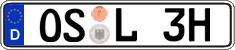 German license plate, Plates for oldtimers (type 